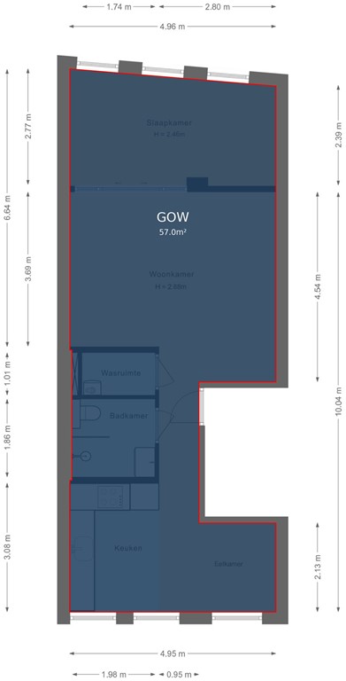 mediumsize floorplan